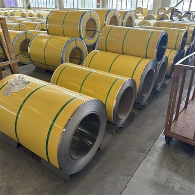 Half Hard 301 Stainless Steel Coil 0.8mm 1.0mm Customized 5cr15MOV Grade 300 Series