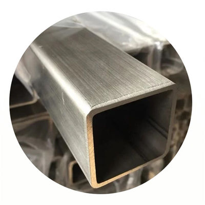 Rectangular Square Ss Hairline Hollow Section Stainless Steel Pipe AISI 201 304 316 430