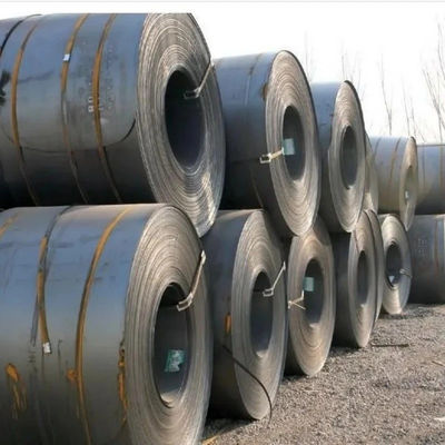 Black 6mm Color Carbon Steel Coil Q235 St37 Rough Turning Surface