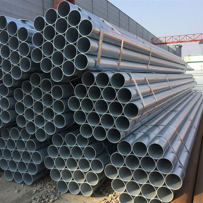 Round Section Shape ERW Welded Steel Pipe Iron Black Tube for Construction Decoration