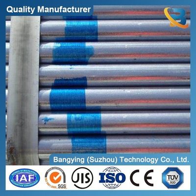 20mm Diameter S355 Galvanized Steel Pipe with Punching Processing and Zinc Coating