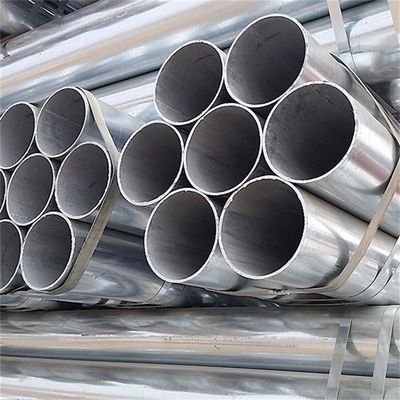 20mm Diameter S355 Galvanized Steel Pipe with Punching Processing and Zinc Coating