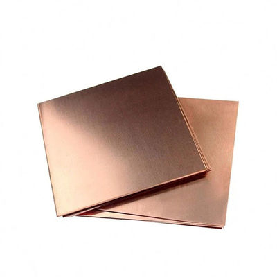 Alloy Copper Plate Sheet 2mm C10100 C10200 C11000 99.9% A Grade Melting Point 1083 ordm