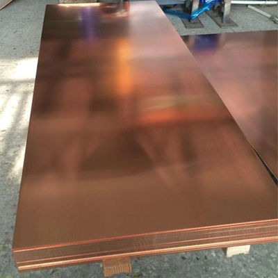 99.99% Thick Copper Plate Size 4X8 1mm-20mm C11000 C15715 for Air Condition or Refrigerator