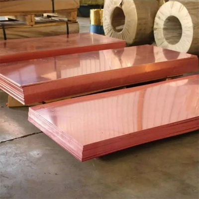 99.99% Thick Copper Plate Size 4X8 1mm-20mm C11000 C15715 for Air Condition or Refrigerator
