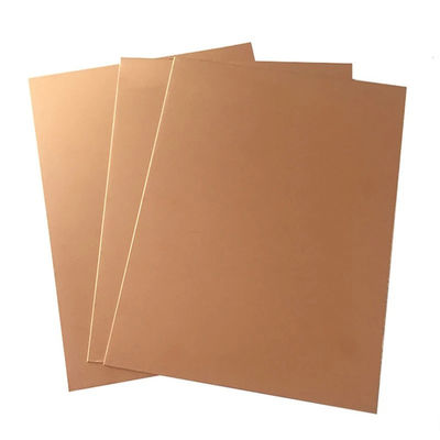 99.99% Red Copper Plate 20mm C12200 T3 C11300 Pure Copper Sheet for Customized Suppliers