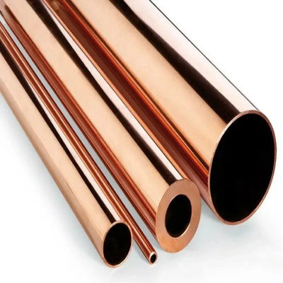 Red Copper Pipe 50mm ASTM C65500 B16.22 Seamless Tubes for Air Condition/Water Tube