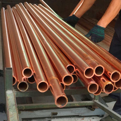 Alloy Seamless C10100 C12200 1/4" Pipe 28mm ASTM B280 Soft Copper Tube for Suppliers