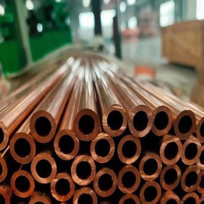 Oil Cooler Tube Pipe Customized Size C10700 C10200 T2 C1100p C10500 M1 Copper Pipe