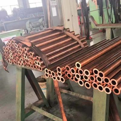 Round Copper Pipe Tube 1/4 3/8 20mm C70600 Cu90ni10 C71500 C17510 Heat Exchanger