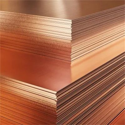 High Purity 99.9% Copper Plate /Sheet Non-Alloy and Red Copper Grade for Construction
