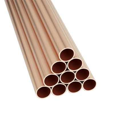 Pancake Copper Pipe 1/2 1/4 7/8 25mm Size C70600 C71500 C12200 Elongation 40% Cu 99.99%