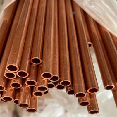 Pancake Copper Pipe 1/2 1/4 7/8 25mm Size C70600 C71500 C12200 Elongation 40% Cu 99.99%