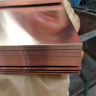 Water Tube Brass Plate C26000 C10700 C10800 2mm 4.5mm 5mm 20mm with 35-45 Hardness