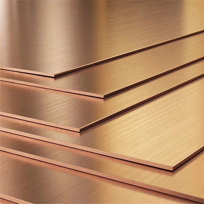 Pure 99% Red Copper Sheet Metal 2mm 3mm with Customized Request