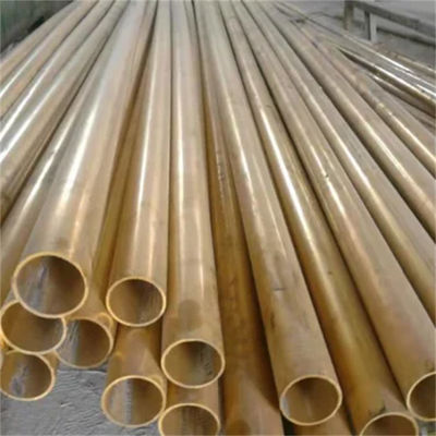 Small Copper Tubing Bronze Straight Pipe with Dia 6.35-44.45mm and Wall Thickness 0.3mm-20mm