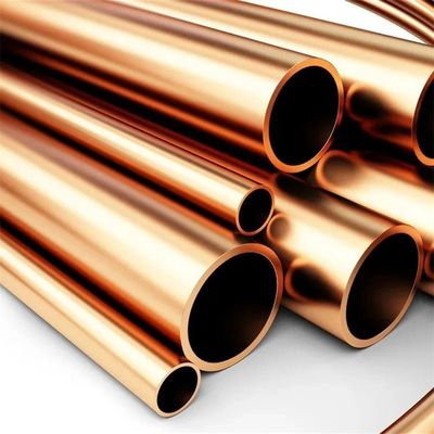 Refrigeration Copper Tube Coil for Air Conditioner Round Wall Thickness 0.3mm-20mm