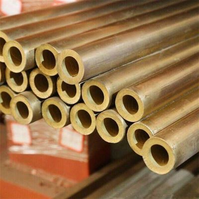 Water Tube Elongation 10-100 H62/C27400/C2720 20mm 25mm Brass Pipe Seamless Copper Pipe