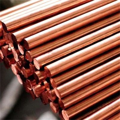Pure Copper Grade C11000 C101 Dia 2-90mm Bright Surface Round Bar Set Copper Rod