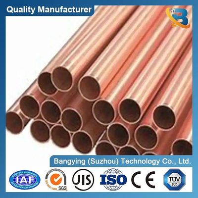 Copper Pipe Dia 6.35-44.45mm C1100 C1200 C1020 C1220 for Food and Beverage Industry