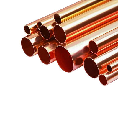 Red Copper Tube 1inch 99% Pure Copper Nickel Pipes 15mm 20mm 25mm 3/8 Brass Tube Pipes