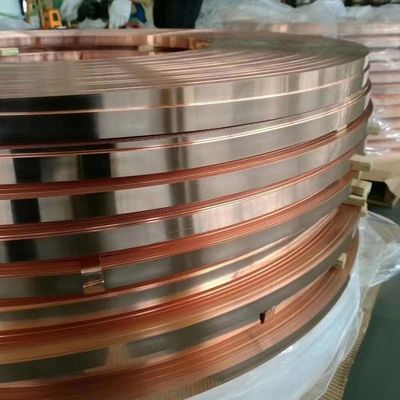99.99 Pure Copper Strip Coil Copper Tape Roll for Food and Beverage Industry
