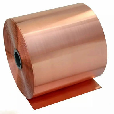 99.99 Pure Copper Strip Coil Copper Tape Roll for Food and Beverage Industry