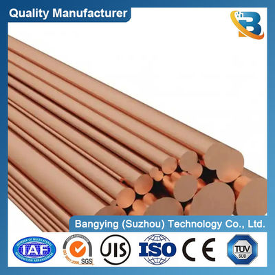 Thermal Processing Temperature C35-45 C1100 99.95% Pure Copper Rod with Hardness 35-45