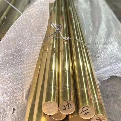 8mm 16mm C2600 Copper Brass Bar with Customization Option 35-45 Hardness