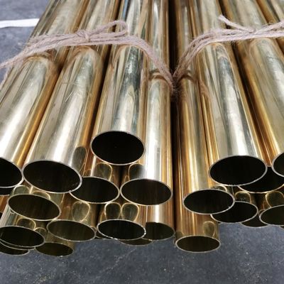 ASTM B280 12mm 15mm C10100 C11000 C12000 Heat Brass Tube Copper Pipe for Performance