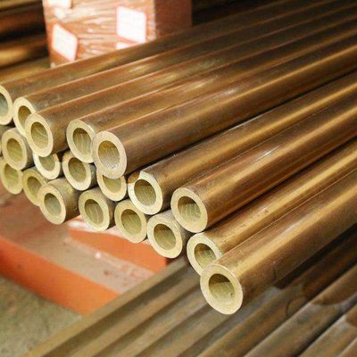 35-45 Hardness Thick-Walled Brass Tube Industrial Hollow Round Copper Pipe for Samples