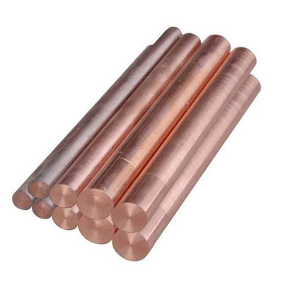 C11000 C101 Dia 2-90mm Round Rod Copper Bar Hard 99.9% Pure Copper Red Copper Customized