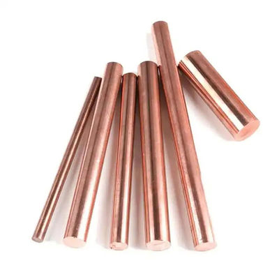 Pure Copper Bar T1 C10200 C11000 Brass Copper Bars 99.9% 99.99% 99.95% with Material Grade