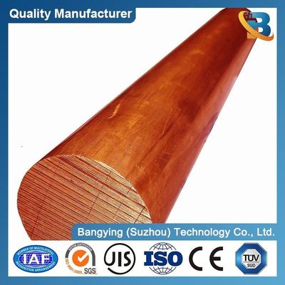 Copper Flat Bus Bar / T1 Material Grade Copper Rod / ASTM Standard Copper Bar
