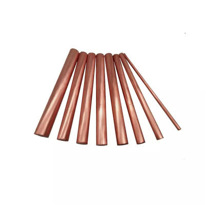 Copper Bars C12200 C18980 C15715 8mm 99.99% Red Round Square Copper Busbar Brass Rod Bar