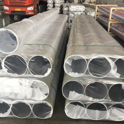10-20 Elongation Temper T3 T8 6061 6063 7075 Round Square Aluminum Pipe for Products