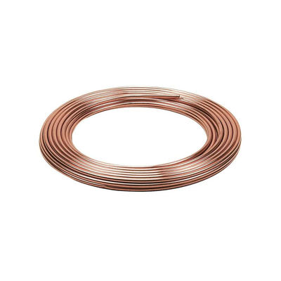 C10100 C10200 C11000 Seamless Copper Steel Pipe Tube For Air Conditioner
