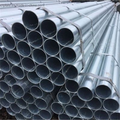 40- 600 GM/M2 Zinc Coating Galvanized Steel Pipe 4 Inch 6 Inch ASTM A53 BS 1387 Ms Gi Pre Pipe