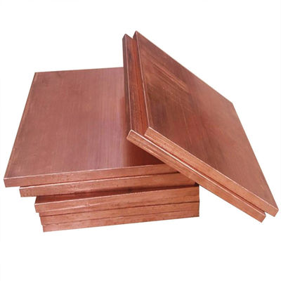 Alloy Copper Plate Sheet 2mm C10100 C10200 C11000 99.9% A Grade Melting Point 1083 ordm