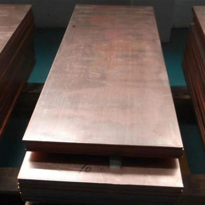 Alloy Copper Plate Sheet 2mm C10100 C10200 C11000 99.9% A Grade Melting Point 1083 ordm