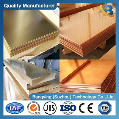 99.99% Thick Copper Plate Size 4X8 1mm-20mm C11000 C15715 for Air Condition or Refrigerator