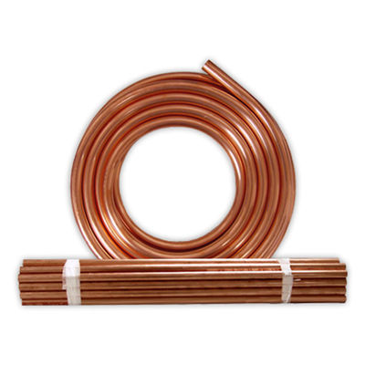 Copper Pipe Custom Diameter 15mm 25mm 50mm 100mm C11000 C70600 High Purity 99.9% Red