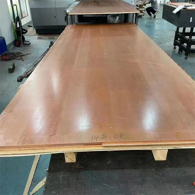 Supply Prime Copper Steel Sheet Plate for Uns C28000 C27000 C26800 C26000 T2 Grade