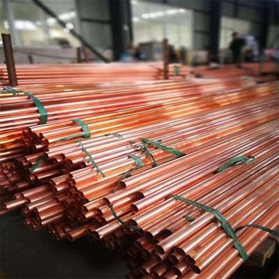 Alloy Copper Pipe C11000 C10200 C12000 C12200 Round Square Rectangular Small Diameter Tube