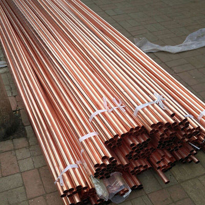 Oil Cooler Tube Pipe Customized Size C10700 C10200 T2 C1100p C10500 M1 Copper Pipe