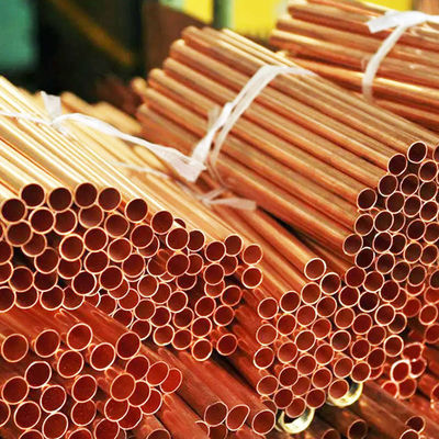 Oil Cooler Tube Pipe Customized Size C10700 C10200 T2 C1100p C10500 M1 Copper Pipe