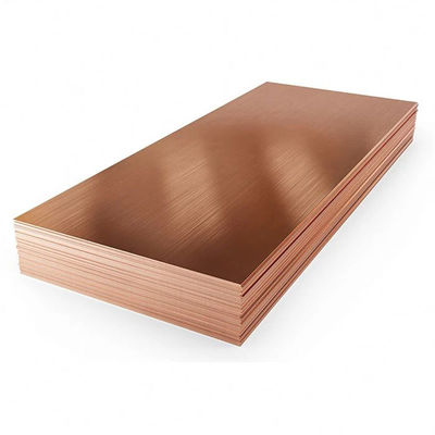 Melting Point 1083 ordm C11000 C10200 Copper Sheet Plate Polished Brass for ASTM Standard