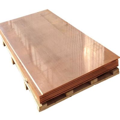 1083 ordm Melting Point C11000 ETP Tu1 Copper Sheet for Battery