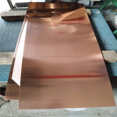 Elongation 45-50 High Purity Copper Plate Sheet with 99.99% Purity and 8.9 Density