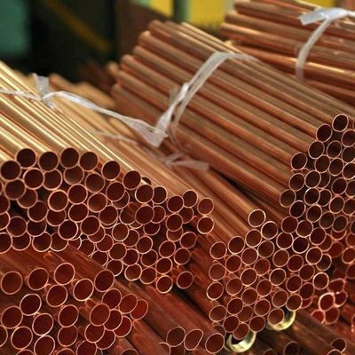 0.8mm Thickness C11000 C12200 Copper Pipe/Copper Tubes for Elongation 40% Requirement